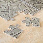 Puzzle La tuile arabe conçoit (le litho de couleur) (Côté)