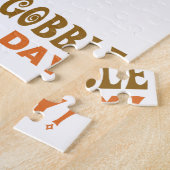 Puzzle La Turquie heureuse avalent le thanksgiving de (Côté)