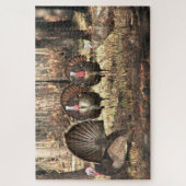 Puzzle La Turquie Sauvage Dans Les Oiseaux Bois (Vertical)