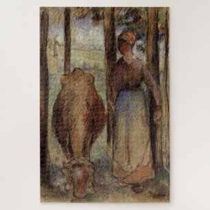 Puzzle La Vache (1892) de Camille Pissarro