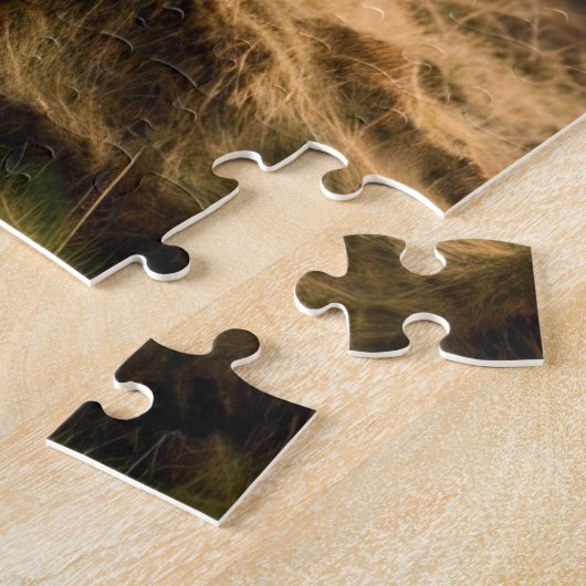 Puzzle La vache Bagpiper Highland (Côté)