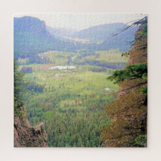 Puzzle La vallée verte - Colorado - 20x20 - 676 pcs (Vertical)