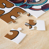 Puzzle La vie commence après le café (Côté)