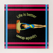 Puzzle La Vie De La Banque De Gymnastique Est Mieux À L'H (Horizontal)