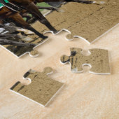 Puzzle La vie de l'exploit (5) est un parier (8) (Côté)