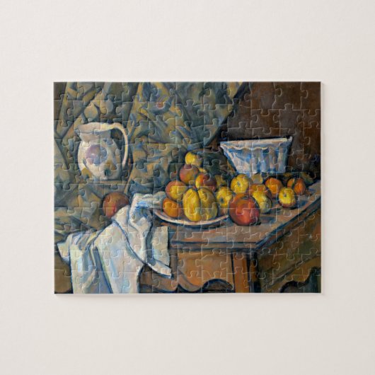Puzzle La vie de Paul Cezanne | toujours avec des pommes (Horizontal)