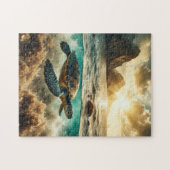 Puzzle La vie des tortues marines (Horizontal)