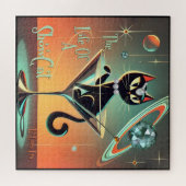 Puzzle La Vie D'Un Chat De Femme De Chaussure (Horizontal)