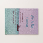 Puzzle La vie est comme un art numérique inspiré de (Horizontal)