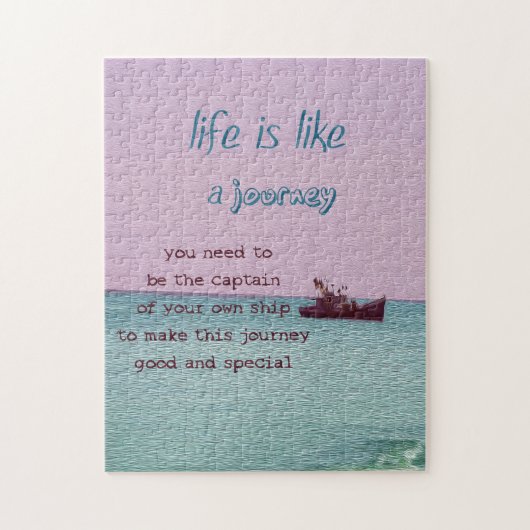 Puzzle La vie est comme un art numérique inspiré de (Vertical)