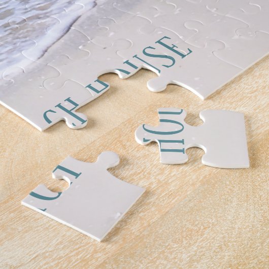 Puzzle La Vie Est Meilleure À La Plage Sable & Océan (Côté)