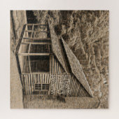 Puzzle La vie est meilleure dans le pays Vieux Cabine de (Horizontal)
