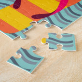 Puzzle La vie est meilleure en tongs (Côté)