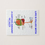 Puzzle La Vie Est Remplie D'Une Certaine Quantité De Tach (Horizontal)