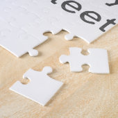 Puzzle La vie est short, sourire tandis que vous avez (Côté)