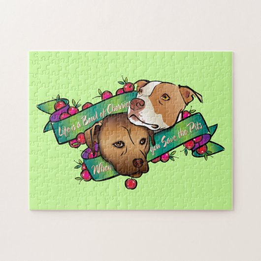 Puzzle La vie est un bol de cerises… (Horizontal)