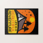 Puzzle La vie est une belle aventure Camping (Horizontal)