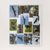 Puzzle La vie familiale de l'aigle (Vertical)