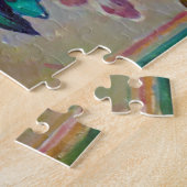 Puzzle La vie morte avec les fleurs, Paul Cezanne (Côté)