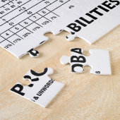 Puzzle La Vie N'Est Qu'Un Ensemble De Probabilités (Stats (Côté)