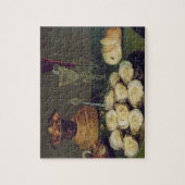 Puzzle La vie toujours avec les huîtres et les verres (Vertical)