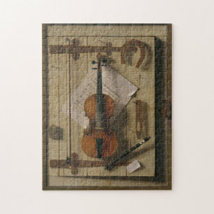 Puzzle La vie, violon et musique toujours