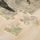 Puzzle La vieille Amérique britannique Explorez la carte (Côté)