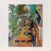 Puzzle La vieille ville de Porto Rico. voeux de Noël (Vertical)