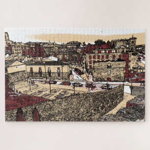 Puzzle La vieille ville de Salamanca Espagne