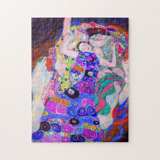 Puzzle La Vierge (1913) de Gustav Klimt. (Vertical)