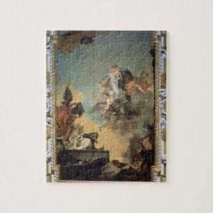 Puzzle La Vierge de Carmel donnant l'omoplate au Ble