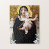 Puzzle La Vierge de la Lily, Bouguereau (Vertical)