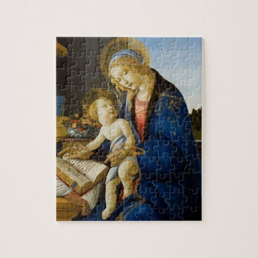 Puzzle La Vierge et l'enfant par Sandro Botticelli (Vertical)