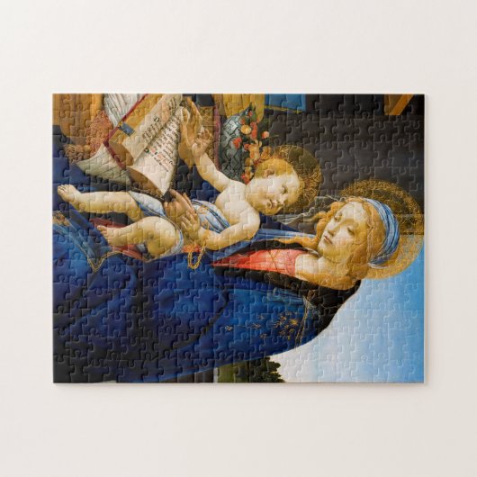 Puzzle La Vierge et l'Enfant, Sandro Botticelli (Horizontal)