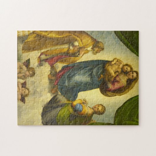 Puzzle La Vierge Sixtine de Raphael (Horizontal)
