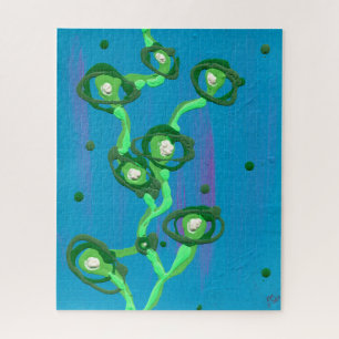 Puzzle La vigne - Peinture Abstraite