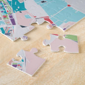 Puzzle La ville d'Amsterdam (Côté)