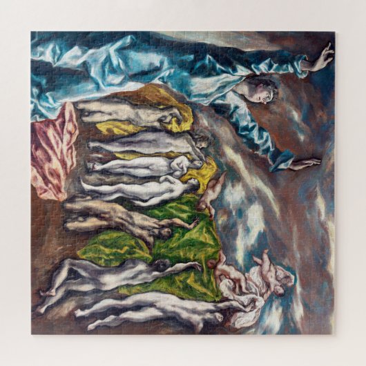 Puzzle La vision de Saint John | El Greco | (Horizontal)