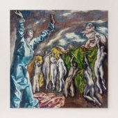 Puzzle La vision de Saint John | El Greco | (Vertical)