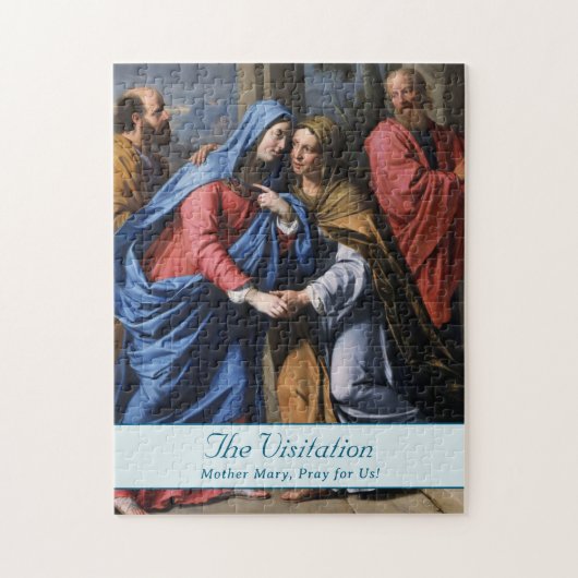 Puzzle La Visitation Personnalisable (Vertical)