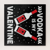 Puzzle La Vodka est ma Saint Valentin (Horizontal)