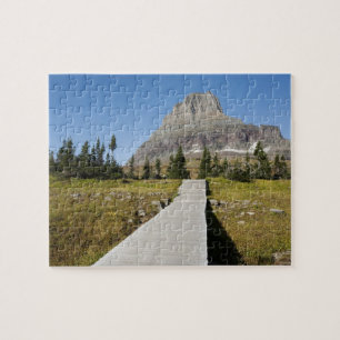 Puzzle La voie à la vue du lac caché