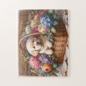Puzzle Lab Chiot (Vertical)