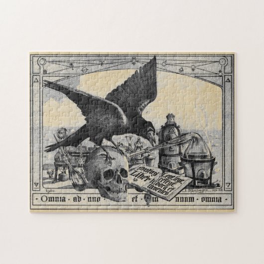 Puzzle Laboratoire d'alchimie médiévale (Horizontal)