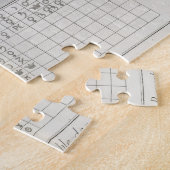 Puzzle Laboratoire et table scientifiques des signes (Côté)