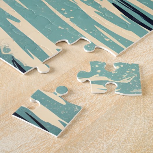 Puzzle Labrador à la plage (Côté)