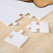 Puzzle Labrador avec lunettes de soleil (Côté)