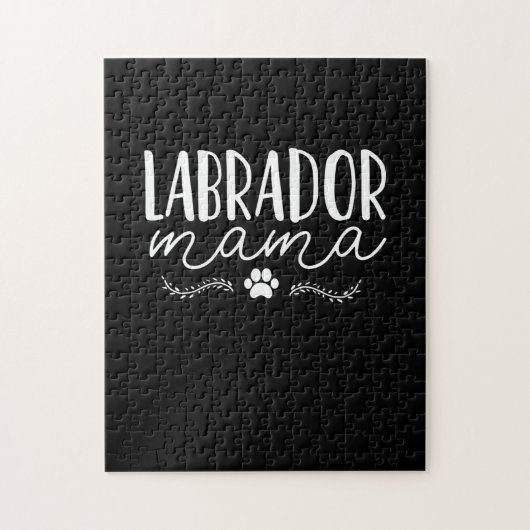 Puzzle Labrador Dog Mama (Vertical)