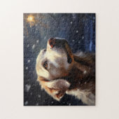 Puzzle Labrador la nuit (Vertical)