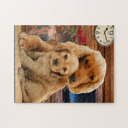 Puzzle Labrador Retriever (Horizontal)